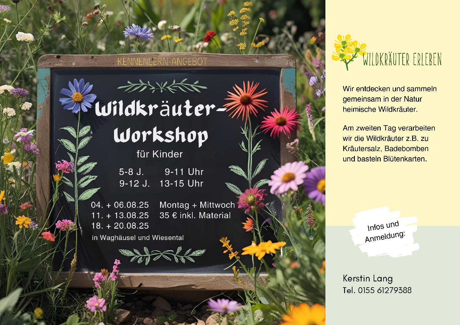 Wildkräuter erleben Logo